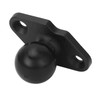 1 Inch Ball Mount Base Aluminum Alloy Rubber Universal Electronic