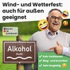 DankeDir! River Alcohol Flows Sign with Saying - Funny Gift