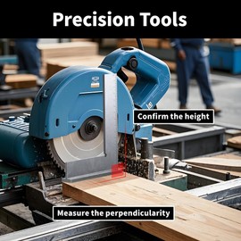Try Square Metal 150 x 100 mm, Carpenter's Square with Measuring Scale (cm), Solid Engineer's Square Precision 90° Protractor Base, Metal Try Square for Hair Angle in Metal Construction and Industry