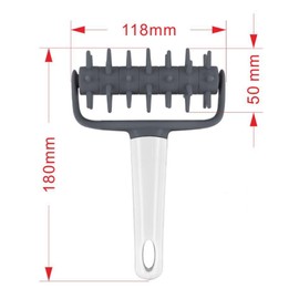 Pizza Dough Docker Docker Dough Bubble killer Time-Saver Pizza Dough Roller Docker Dough Blistering Killer Pizza Docker Roller for Home Kitchen Pizza Making Accessories Pizza Docking Tool