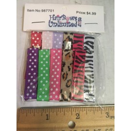 Alligator 12 Grosgrain Lined Single Prong Alligator Hair Clips Bows Unlimited, New