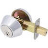 Delaney Hardware 200-B-US26-Single Single Cylinder Deadbolt, Polished Chrome