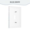 YIJIKJY Decorative Light Switch Plate Covers Colorful Rainbow Prism Cube