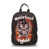 Rocksax Unisex Motorhead Backpack-England Fire Mini Backpack - Black, black