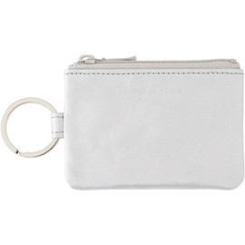 Slip-On NSL-1803 Noir Key Pouch, Silver, Genuine Leather, Key Case, Accessory Case