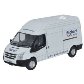 Oxford Diecast 76FT010 Ford Transit LWB High Roof Stobart