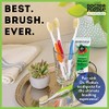 Mouthwatchers Floss Cerdas Plateadas Cepillo de Dientes para Adulto, 2