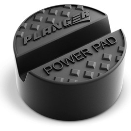 PLANGER® - Power PAD Flat - Premium Rubber Jack Pad for Trolley Jack, Vehicle Lift and Axle Stand - Universal Usage - Protects Your Car, SUV and Vehicles with Pinch Weld Sill - Perfect for car Tuning
