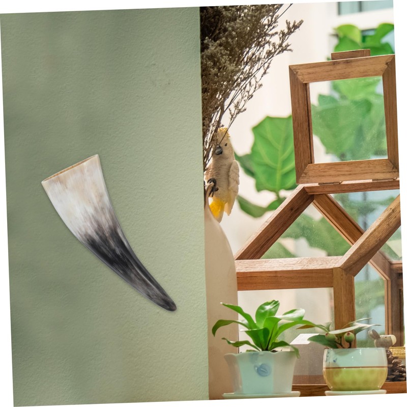 Levemolo Horn Wall Hanging Decoration Cow Horn Bull Horns