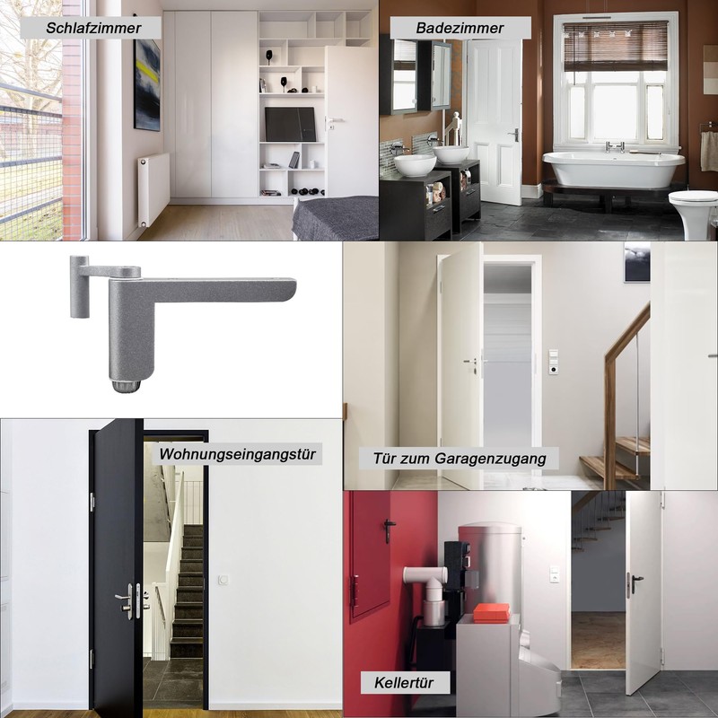 Door Closer No Drilling - Mini Door Closer, Automatic Door