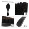 minkissy Beard Brush for Men Lightweight Handle Mustache Grooming Tool