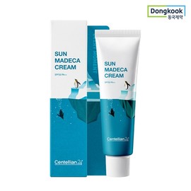 Centellian24 Sun Madeca Cream 50ml 1 Count Cooling UV Protection Sunscreen Deep Moisturizing Soothing Ice Steca Centella Asiatica / 센텔리안24 선 마데카 크림 50ml 1개 쿨링자외선차단 선크림 속보습 진정 아이스테카 병풀