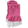 Danskin Women's NANOFRONT FIVE FINGER GRIP SOCKS Ankle Socks, salvia