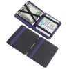 CKLT Men's Fashion Magic Money Clip Leather Minimalistic Slim Wallet