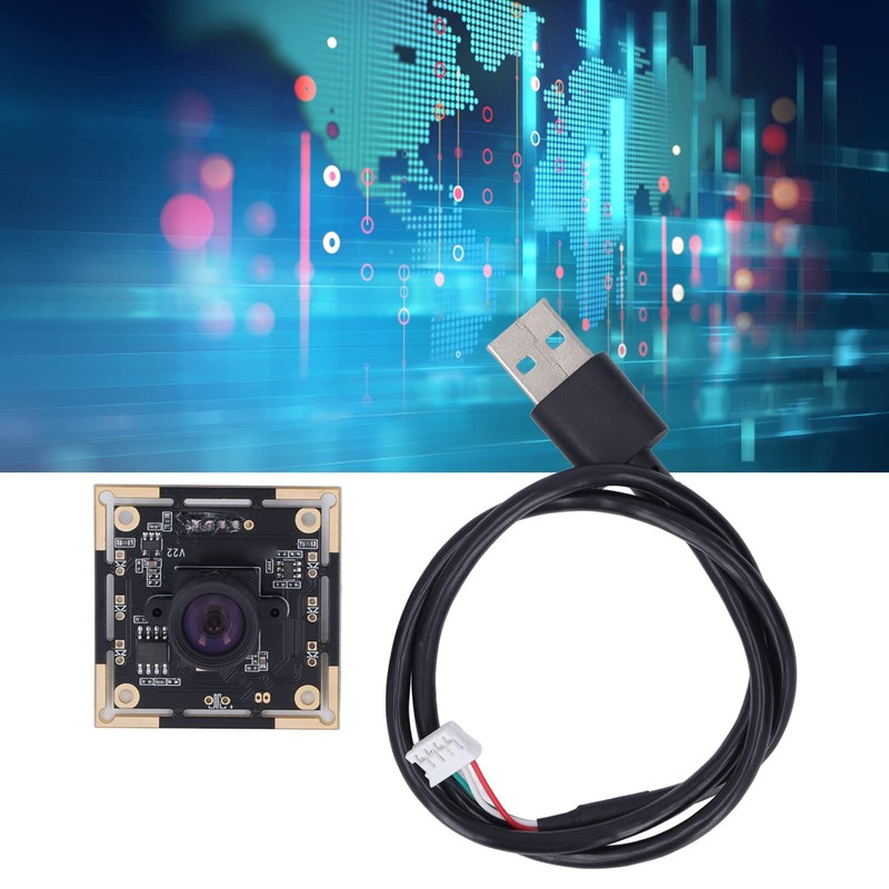 YDuupxe 3-Piece USB Camera Module OV9732 Photosensitive Chip 100 Degree