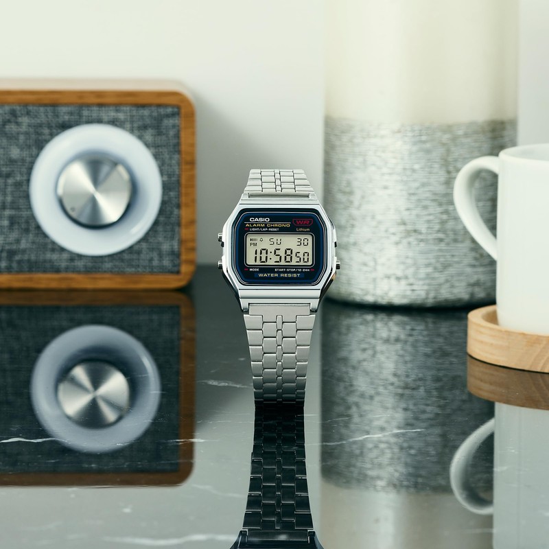 Casio Watch Casio Collection 【Domestic Regular Product】Digital Metal, Bracelet Type