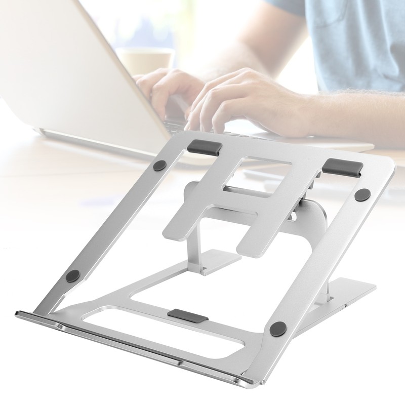 Laptop Stand Aluminum Alloy Desktop Universal Foldable Portable Notebook Cooling