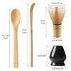 Set of 4 Matcha Tea Set Matcha Whisk and Whisk
