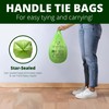 Simply Bio 1.6 Gallon Compostable Trash Bags Drawstring, Heavy Duty