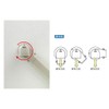 Inaba Denko LDWX-70-G Decorative Plumbing Cover, Wall Corner, Air Conditioner