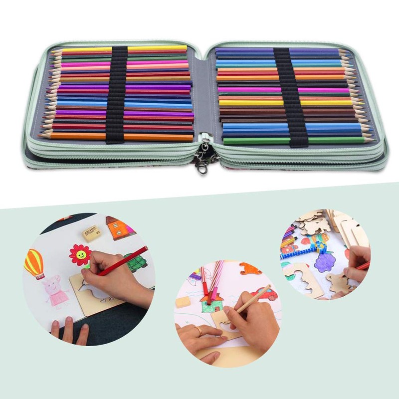 Happy Fox Color Pencil case, 120 Slots Color Pencil case