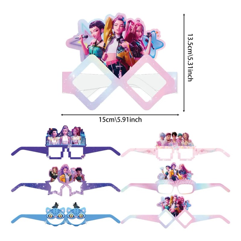 Gafas Temáticas De Kpop Demon Hunters, Juguete Decorativo Pa