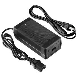 PGENDAR DC 48V 2A Battery Charger Lead Acid for Electric Bicycle Bike Scooter E Wheels