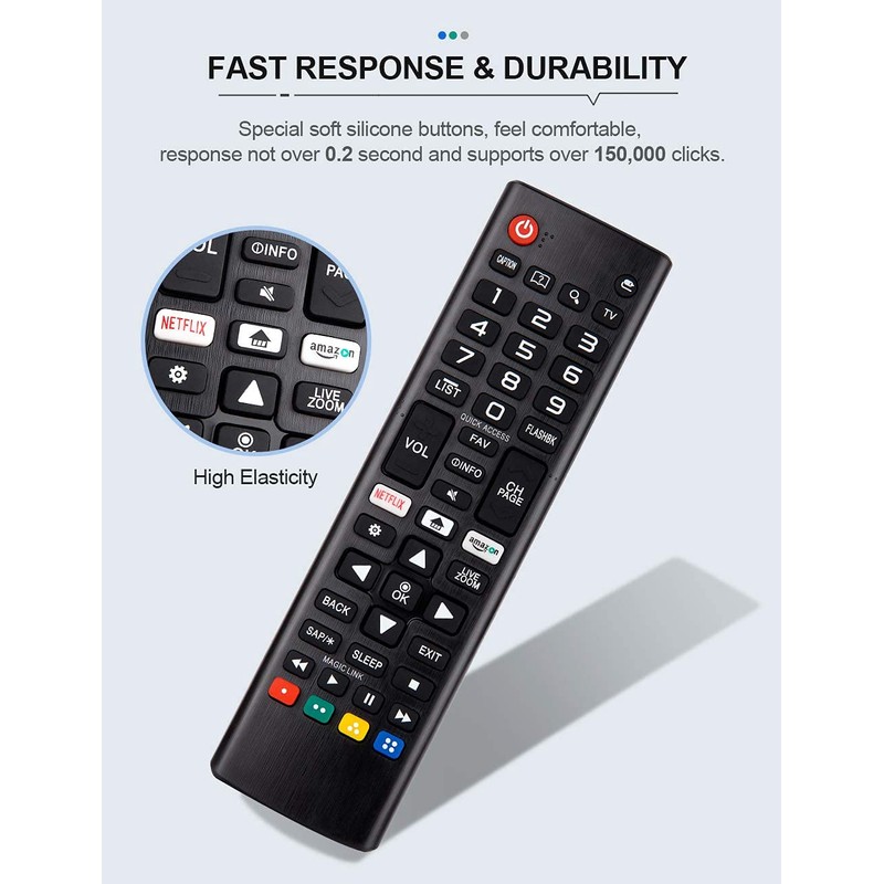 Ersatz Fernbedienung für Alle LG Modelle Universal TV Remote Control