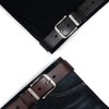 VRLEGEND Men's Leather Belt 110-180 cm Leather Denim Belt Men's