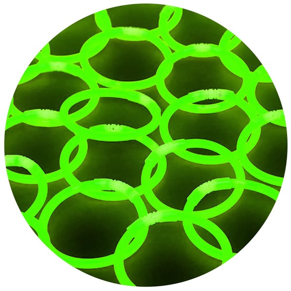 Lumica (Luminescent) Lumica Bracelet Pack of 50 (Green)