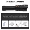 Camping Flashlight XHP160 Outdoor LED Torch USB Charging Ultra Bright