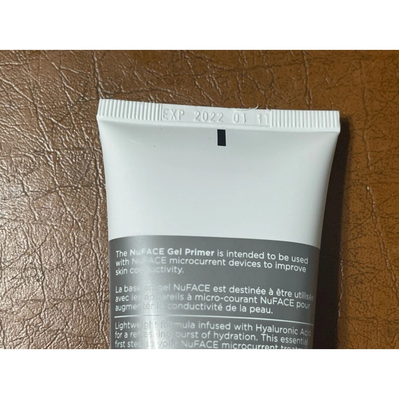 NuFace Hydrating Leave-On Gel Primer 5 FL oz Exp 2022