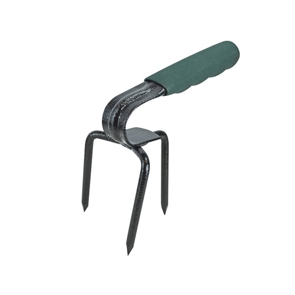 Faithfull Tools FAIESSMPC Essentials Hand Mini-Prong Cultivator, Blue, 8.5 x