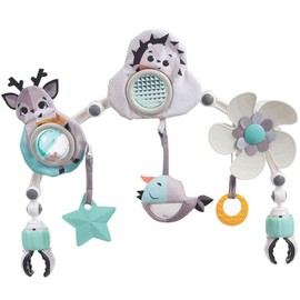 Tiny Love Sunny Stroll Activity Arch with Rattle Toys, 0m +, Adjustable Clips fit any Pram or Pushchair, Magical Tales