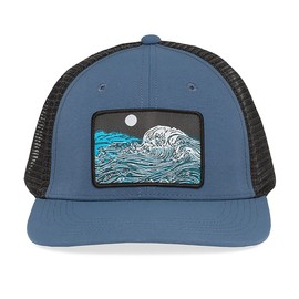 Sunday Afternoons Standard Artist Series Patch Trucker Hat-Crashing Wave, 1 EA,One Size