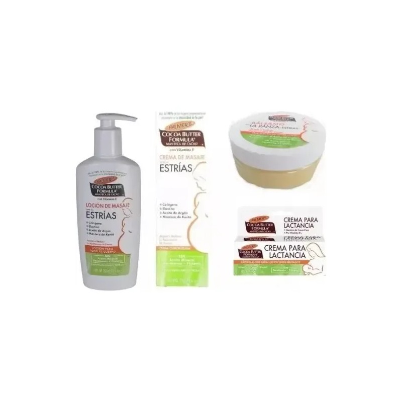 Kit Anti Estrías Embarazo Y Lactancia Original Palmers !