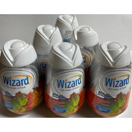 Wizard The Magic of Fresh gel Air Freshener, solid air freshener 7.8 oz Autumn breeze (Pack of 6)