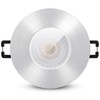linovum ISASO Recessed Spotlight LED Flat IP65 Brushed Aluminium for