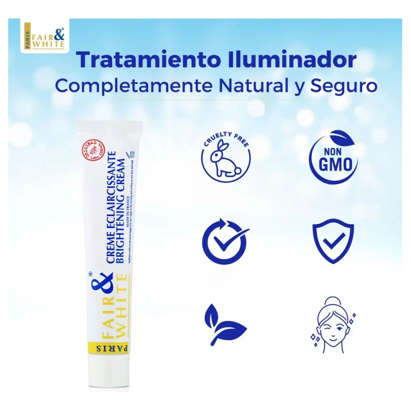 Crema Aclarante Fair White Despigmentante 50g