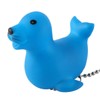 Gorise Pack of 2 Animal Floating Drain Plugs, Rubber Bathtubs,