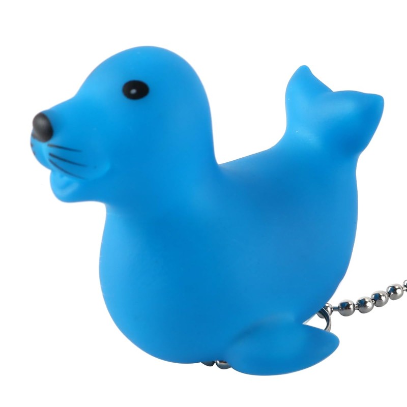 Gorise Pack of 2 Animal Floating Drain Plugs, Rubber Bathtubs,