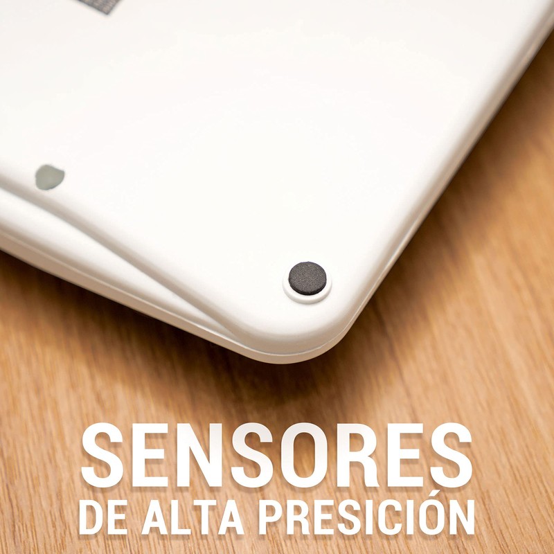 Truper BASE-5EP, Báscula digital base plástica para cocina, capacidad 5kg