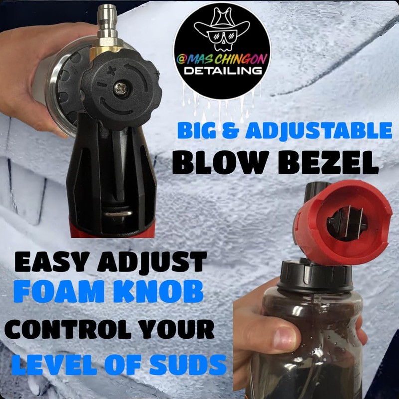 Mas Chingon Car Wash Snow Foam Cannon Sprayer for Pressure