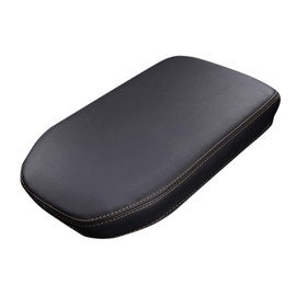 ZCLINKO Compatible with Toyota RAV4 2019-2023 2024 Central Armrest Cover RAV4 2023 Car Armrest Pad Armrest Box Protection Cover RAV4 Accessories (Brown Line)