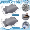 Hahafelt 2 Pcs Cooling Cervical Neck Pillowcase with Envelope Closure