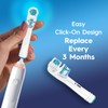 Dual Clean Replacement Brush Heads Compatible with Oral B Vitality