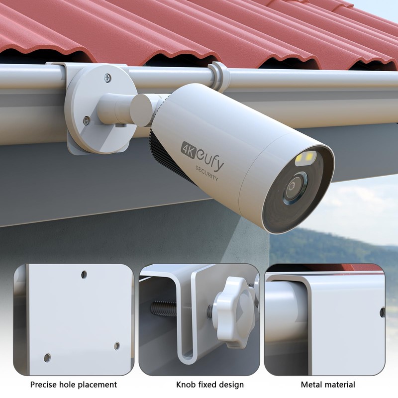 Gutter Mount Bracket for eufy Security E330 (Professional)