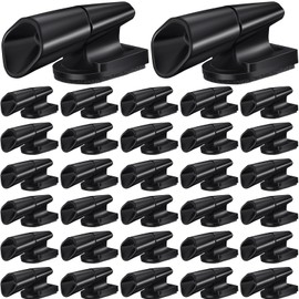 Frienda 30 Pcs Deer Whistles for Vehicles Wind Activated Ultrasonic Deer Warning, Whistles Avoids Collisions, Warning Devices with Waterproof Adhesive Tapes for Car/Motorcycle(B Style)