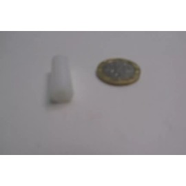 Unbranded Nylon 66 Spacer, Natural, NO.8 Screw, 3/8" OD x .171" ID x 1.00" Lg., 100 pc
