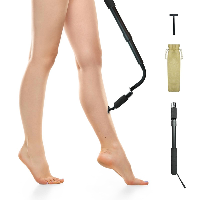 ETbyto Safety Razor Extension Handle with Adjustable Length for Leg